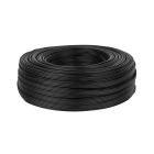 RCA kabelis, melns, 4 x RCA