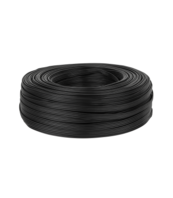 RCA kabelis, melns, 4 x RCA