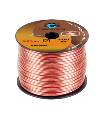Skaļruņa kabelis KAB0299 2x0.20 mm2