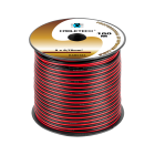 Skaļruņu kabelis KAB0383, melns/sarkans, 2 x 0,75 mm², 100 m