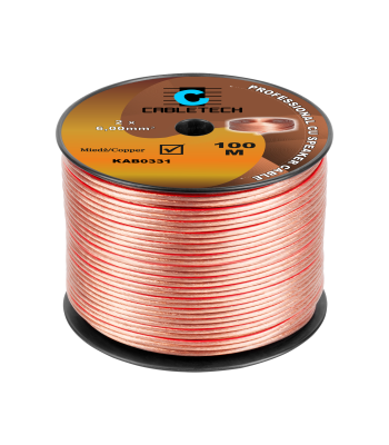 Skaļruņa kabelis KAB0331, 6mm, 100m