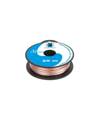 Skaļruņu kabelis CCA KAB0396 1.0mm 25M
