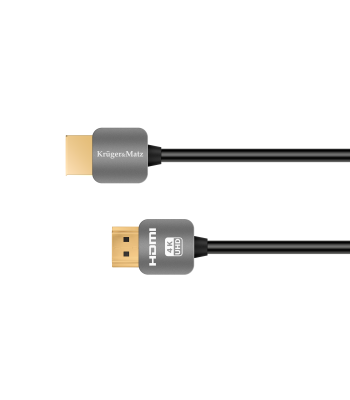 HDMI–HDMI kabelis, spraudnis–spraudnis (A–A), 4K, Kruger&Matz, 3.0m