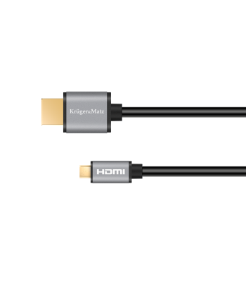 HDMI–micro HDMI kabelis Kruger&Matz Basic 1.8m