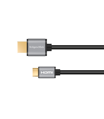 HDMI–mini HDMI kabelis Kruger&Matz Basic 1.8m