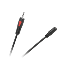 3,5 mm Jack spraudņa–ligzdas kabelis Cabletech Eco-Line 5.0m