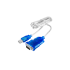USB 2.0–RS232 (DB9M) kabeļa pārveidotājs