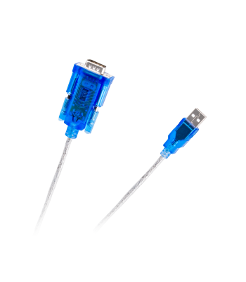 USB 2.0–RS232 (DB9M) kabeļa pārveidotājs