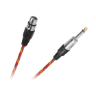 Mikrofona kabelis CANON ligzda–JACK spraudnis 6.3mm 5m