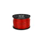 Stereo mikrofona kabelis, sarkans 6mm