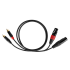 Savienojuma kabelis Cabletech XLR–2RCA, 1m