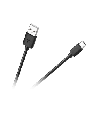 Savienojuma kabelis USB A–USB C 3 A, 1 m