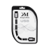 USB kabelis, USB ligzda–micro USB spraudnis, Kruger&Matz, 1 m