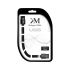 USB–micro USB kabelis, spraudnis–spraudnis, Kruger&Matz, 1.0m