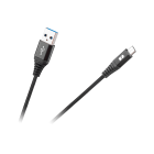 USB–micro USB kabelis REBEL, melns, 200 cm