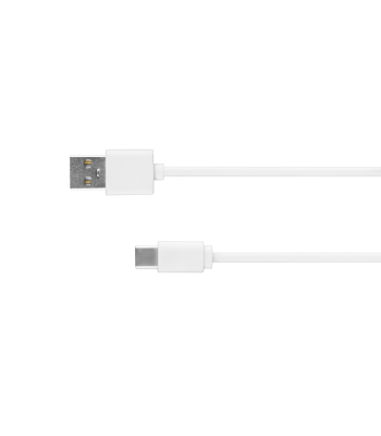 USB–USB tipa C kabelis Kruger&Matz ar garu spraudni, paredzēts LIVE 6+, 0,8 m