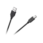USB kabelis datoram un printerim, melns, 1,8 m