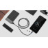 Magnētiskais USB kabelis 3 vienā Rebel Comp, 100 cm, melns
