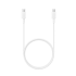 USB Type-C–USB Type-C kabelis, balts, 100 cm