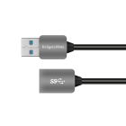USB3.0 kabelis ar spraudni un ligzdu, Kruger&Matz 1m