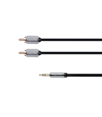 Stereo kabelis jack 3.5–2RCA Kruger&Matz 1.8m