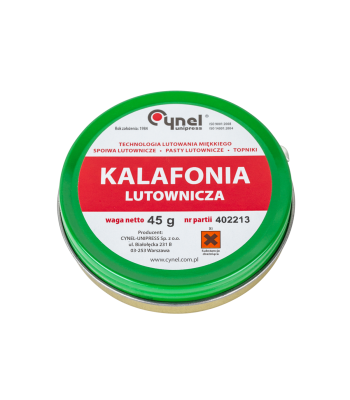 Lodēšanas kolofonijs Cynel 45g