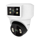 Wi-Fi kamera Kruger&Matz Connect ar 2 objektīviem, PTZ, 360°, 2K, Tuya Smart Life, krāsu nakts redzamību, audio un AI, C180