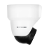 Wi-Fi kamera Kruger&Matz Connect ar 2 objektīviem, PTZ, 360°, 2K, Tuya Smart Life, krāsu nakts redzamību, audio un AI, C180