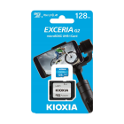 Atmiņas karte microSD UHS-I U1 Kioxia ar adapteri 128 GB