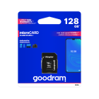GOODRAM microSD atmiņas karte ar adapteri 128GB
