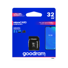 GOODRAM microSD atmiņas karte ar adapteri UHS-I, 32GB