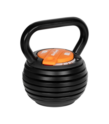 Čuguna regulējama svarbumba Rebel Active, 9 kg