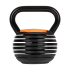 Čuguna regulējama svarbumba Rebel Active, 9 kg