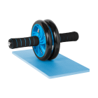 Dubultais vēdera muskuļu treniņu ritenis REBEL ACTIVE AB Wheel AB-2