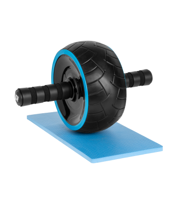 Vienritenis vēdera muskuļu treniņiem, veltnis REBEL ACTIVE AB Wheel AB-1