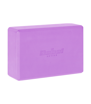 Jogas bloks no EVA putām, violets, REBEL ACTIVE, 120 g
