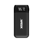 Lādētājs un power bank akumulatoriem XTAR PB2SL V2 18650/18700/20700/21700