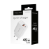 Tīkla lādētājs Kruger&Matz ar GaN, Power Delivery un Quick Charge KM0856 45 W