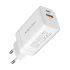 Tīkla lādētājs Kruger&Matz ar GaN tehnoloģiju, Power Delivery un Quick Charge, 65 W, KM0857