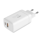 Tīkla lādētājs Kruger&Matz ar GaN tehnoloģiju, Power Delivery un Quick Charge, 65 W, KM0857