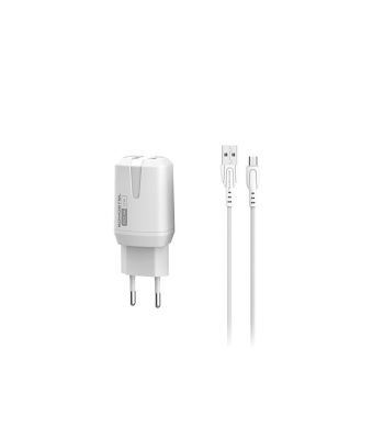Tīkla lādētājs ar microUSB savienotāju, 2400 mA