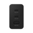 Tīkla lādētājs ar Power Delivery un Quick Charge, melns, 65 W