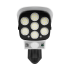Saules lampa Rebel – videonovērošanas kameras imitācija