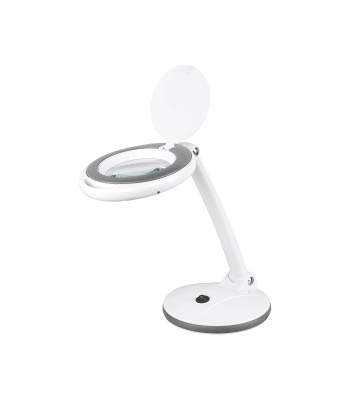 Galda lampa ar palielināmo stiklu Rebel, 5D 6W (30x2835 SMD)