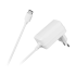Galda lampa ar pulksteni, USB un USB-C ligzdām, Quick Charge Rebel