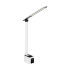 Galda lampa ar pulksteni, USB un USB-C ligzdām, Quick Charge Rebel