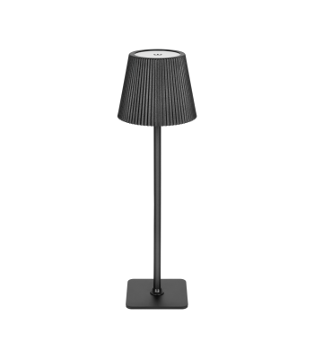 LED galda lampa ar skārienvadību, melna, Rebel