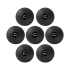 Mazā medicīnas bumba rehabilitācijas vingrinājumiem Slam Ball REBEL ACTIVE 23cm 6kg