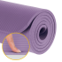 Vingrošanas paklājs jogai, pilatesam un fitnesam, violets, Rebel Active, 183 x 61cm, 1cm, RBA-3150