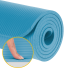 Vingrošanas paklājs jogai, pilatesam un fitnesam Rebel Active RBA-3150, 183 x 61 cm, 1 cm, zils